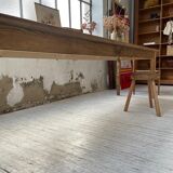 XL farmhouse table in beech and pine 3m