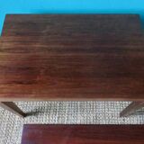 Three rosewood side tables by Séverin Hansen. Denmark 1965