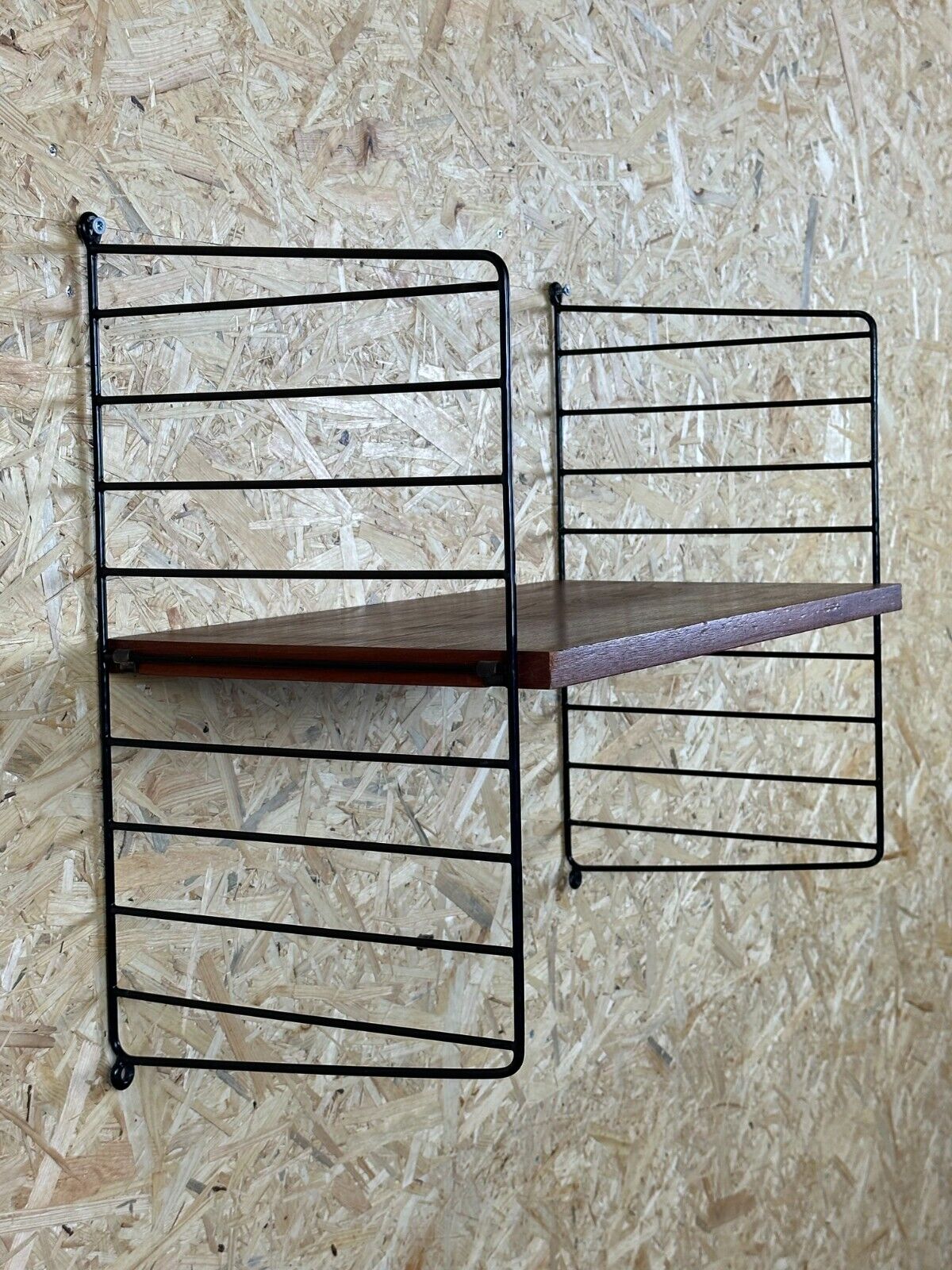 60s 70s teak string shelf module by Kajsa & Nils "Nisse" Strinning Sweden