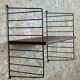 60s 70s teak string shelf module by Kajsa & Nils "Nisse" Strinning Sweden