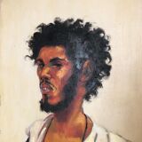 Portrait 1957 signed