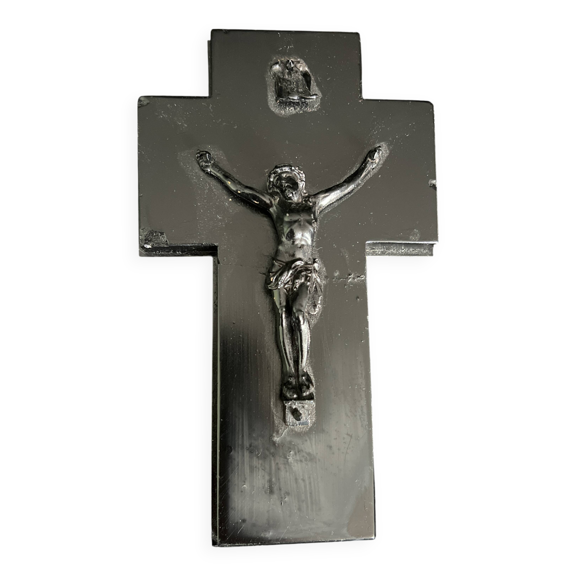 Black marble crucifix