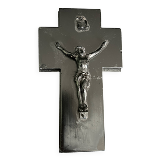 Black marble crucifix
