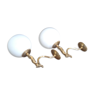 Pair of wall sconces