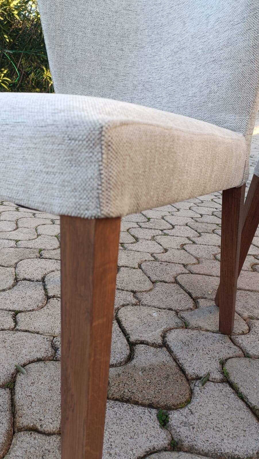 4 Valentina model chairs by Habitat, renovated