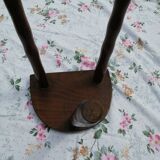 Small half moon tabouret