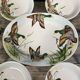 porcelain dinner service with embossed ducks