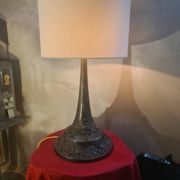 Solid bronze lamp