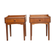 Scandinavian pair of bedside tables