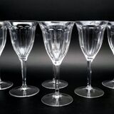 Moser & Söhne Crystal Wine Glasses circa 1920-1940