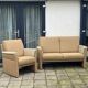 Vintage overveen 2 seater and lounge chair