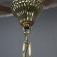 Art Deco Glass Chandelier, Kamenicky Senov, 1930s
