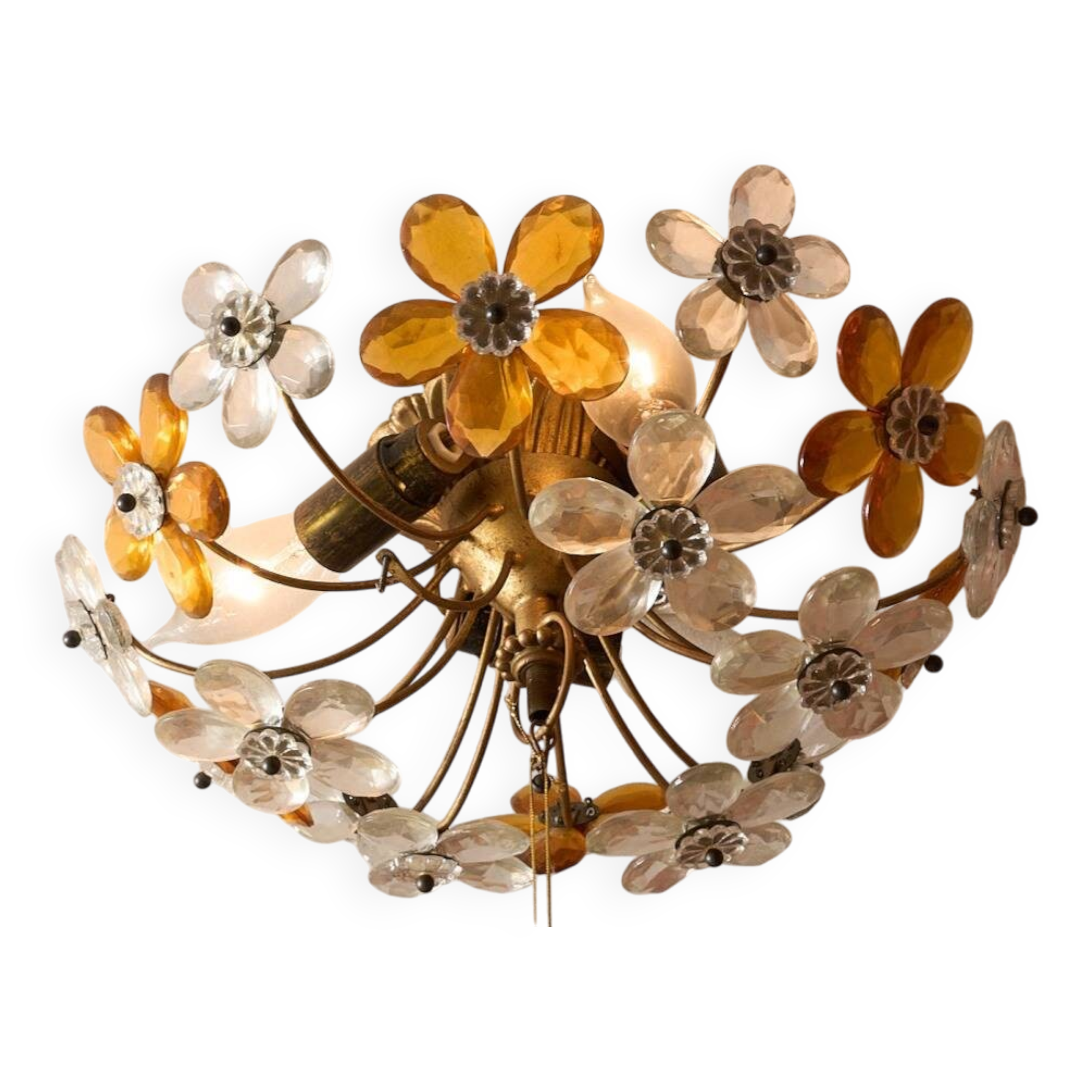 Vintage ceiling light of Italian origin
