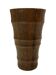 Vintage umbrella holder wooden basket storage 1960 minimalist design