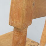 Rustic Scandinavian pine chair