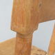 Rustic Scandinavian pine chair