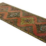 Tapis Anatolien Vintage Fait Main – Années 1950, 270x102 cm