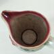 Moulded slip pitcher - late 19th century - Floral decoration in relief