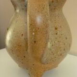 Tripod pitcher in glazed ceramic, signed Périgord pottery, 1950s/1960s