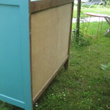 Dresser repainted in blue 60s 70s