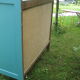 Commode années 60 70 repeinte en bleu
