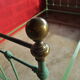 Iron and brass bed