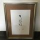 Chanel: pretty illustration/draw/framed fashion sketch.