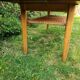 Hans Wegner coffee table (oak and cane)