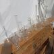 Lot of old soliflore vases chemistry laboratory equipment