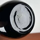 Mid-century German glass vase by Karl Friedrich Glas, 1960s.