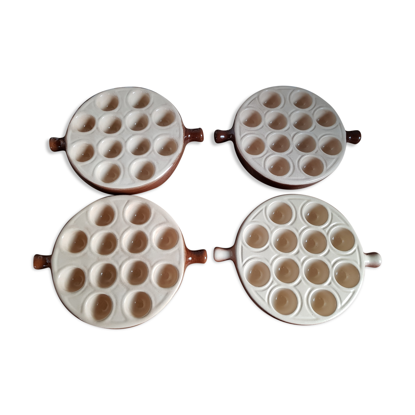 Set of 4 snail dishes Emile Henry