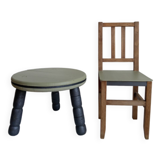 Children's table and chair