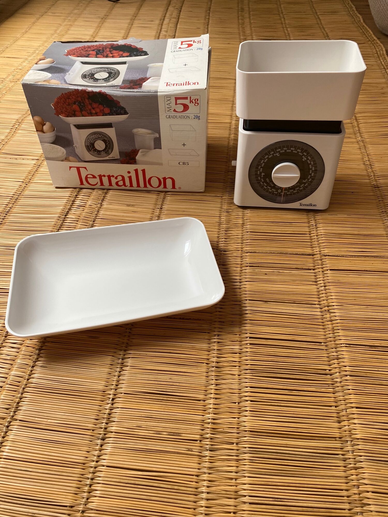 Terraillon scale 5 kg