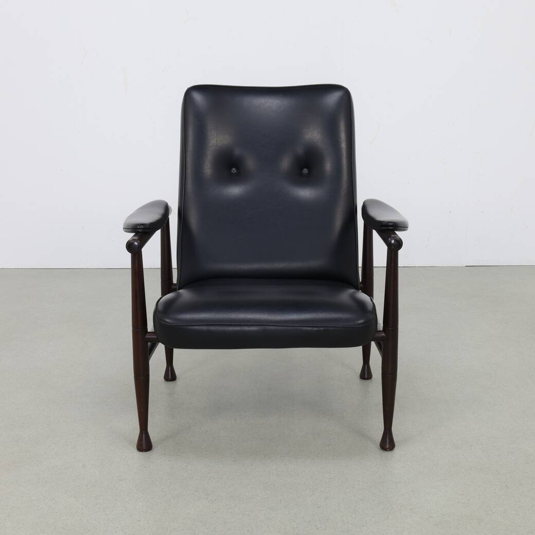 Fauteuil de salon moderne néerlandais du milieu du siècle par TopForm, années 1960