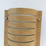 Vintage IKEA Strimma curved wood wall light