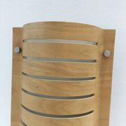 Applique vintage IKEA Strimma bois courbé