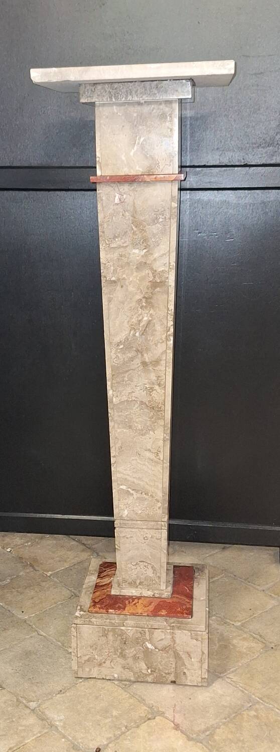 Art Deco marble column