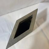 Tin vase hammered by Jean Chorin