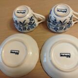 Blue Danube Porcelain Mugs