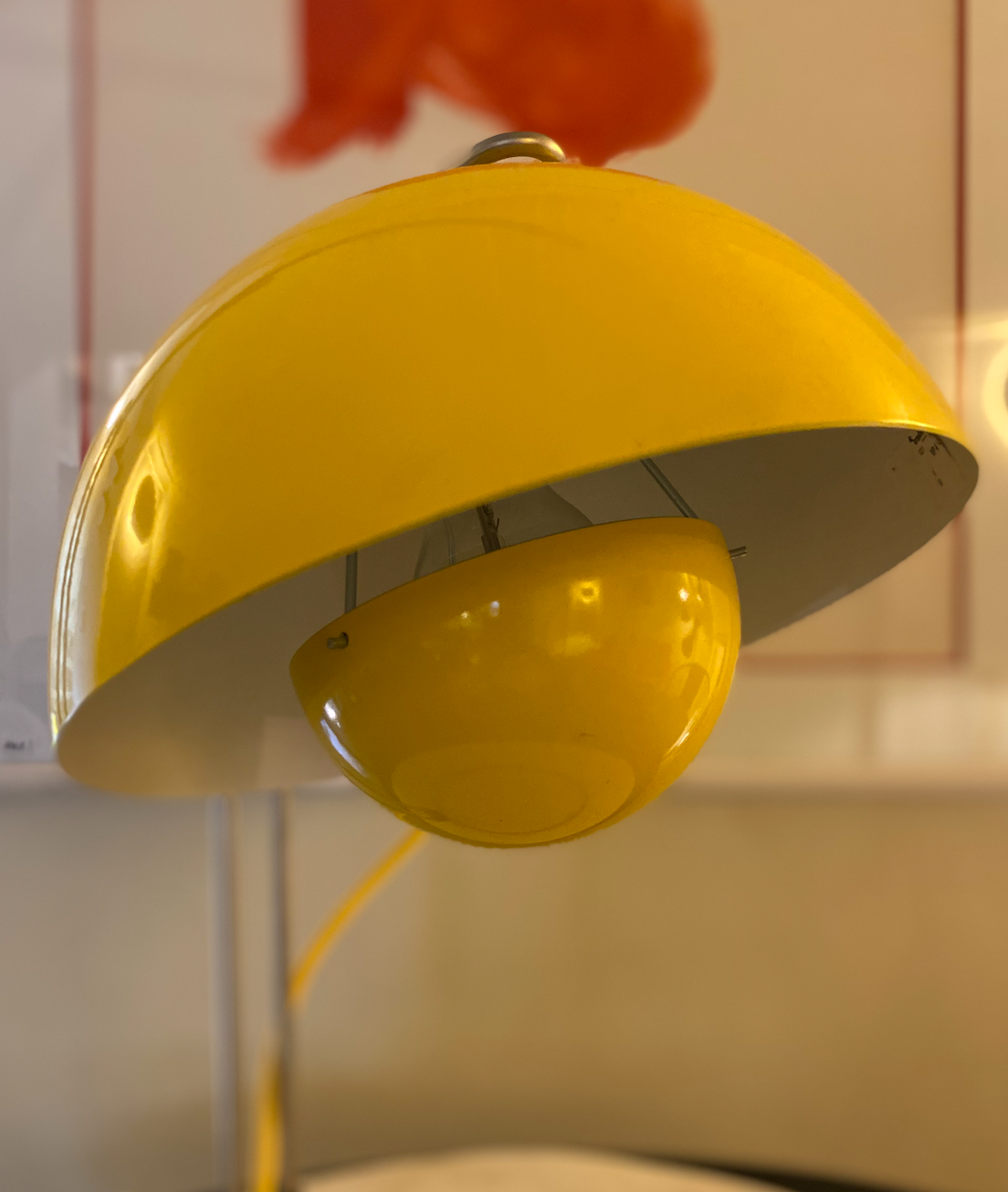 Flowerpot Lamp by Vener Panton - VP4