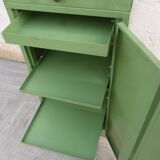 Vintage typographer's furniture separable in two parts