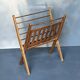 Vintage folding magazine rack by Cees Braakman