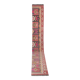 Vintage Turkish hallway rug 77x642 cm
