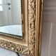 Wooden mirror and gilded stucco early twentieth century