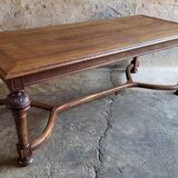 19th century oak dining table