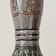 Textured ceramic art vase 1960