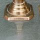 Set of 4 brass candlesticks, England, late 19th century