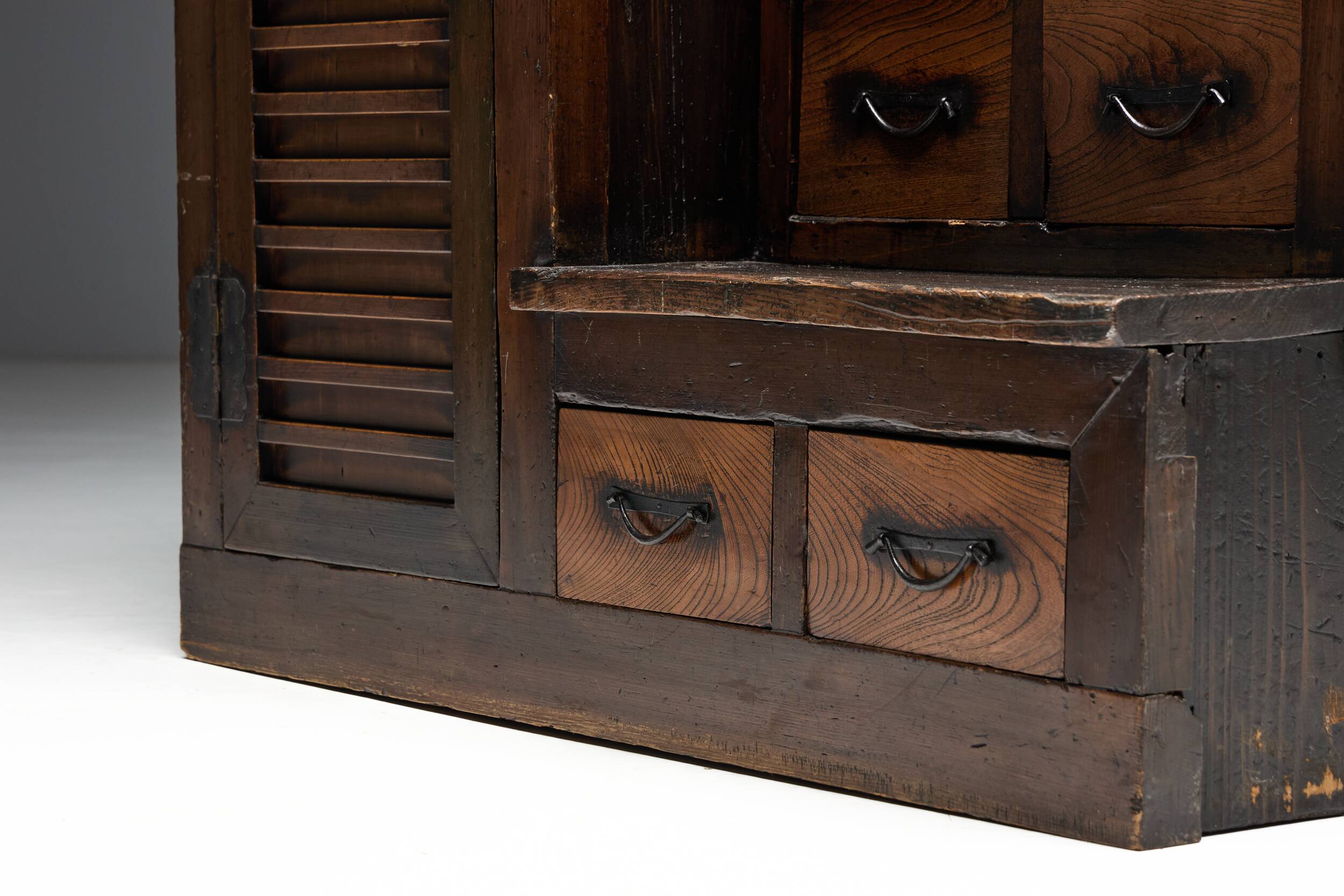 Kaidan Tansu Japanese stair chest, Japan, 19th century