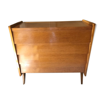 Chest of drawers foot vintage compass year 60