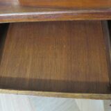 console-old dressing table-side table-mahogany stain